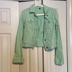 American Eagle jean jacket, slightly cropped